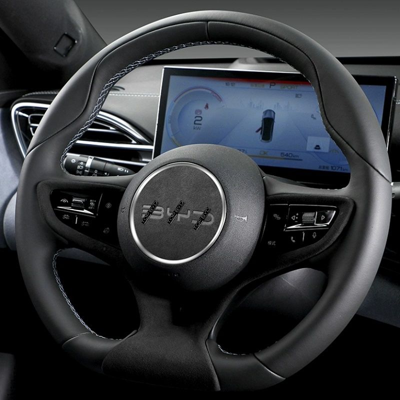 Genuine Alcantara Steering Wheel Sticker