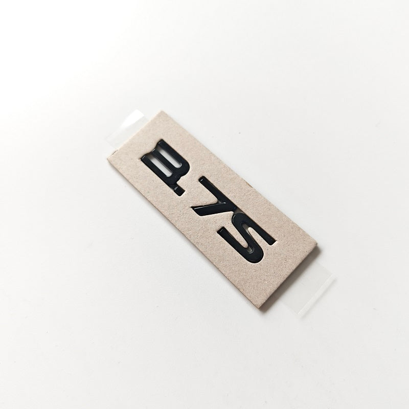 Rear Bumper Glossy Black Badges LOGO for BYD
