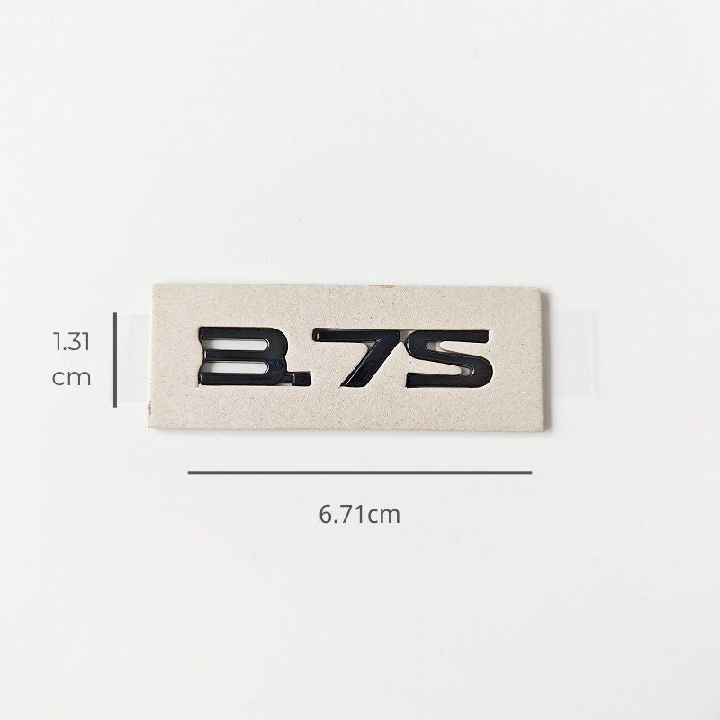 Rear Bumper Glossy Black Badges LOGO for BYD